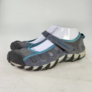 Merrell Women's Pandi 2 Rock Grey Vibram Sandals US 9 Mary Jane Hiking Shoes